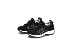 image-spring and autumn new sports shoes socks shoes mother shoes flying woven cross-border hot sale large size shoes women's thick bottom rocking shoes