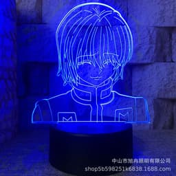 image-3D night light cross-border supply full-time hunter magician Xisuo USB touch colorful touch remote control animation system