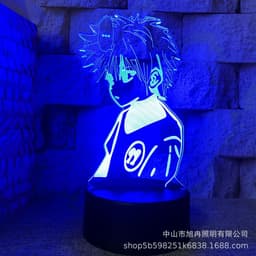 image-3D night light cross-border supply full-time hunter magician Xisuo USB touch colorful touch remote control animation system