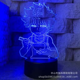 image-3D night light cross-border supply full-time hunter magician Xisuo USB touch colorful touch remote control animation system