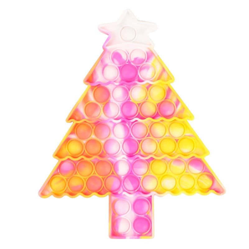 image-Beautiful Push Pop Fidget Sensory Toy- Merry Christmas