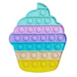 image-Beautiful Push Pop Fidget Sensory Toy- Ice Cream Collection