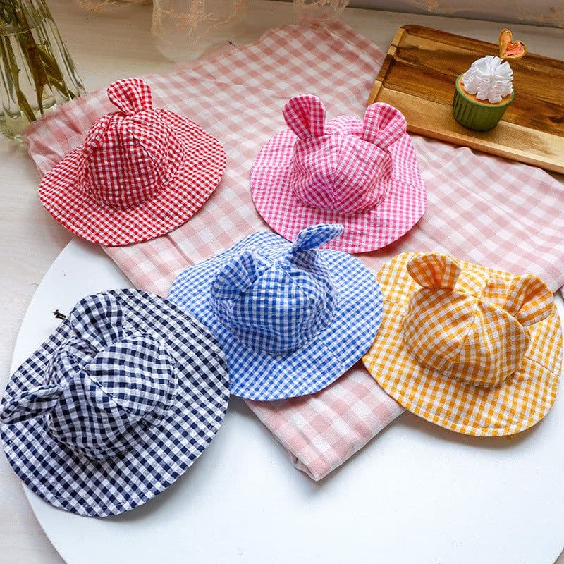 image-Elegant Dress Beautiful Princess Dress for Pets Beach Wear Whole Set (Hat and Bib)