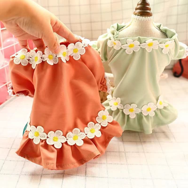 image-Elegant Dress Beautiful Princess Dress for Pets Casual Wear