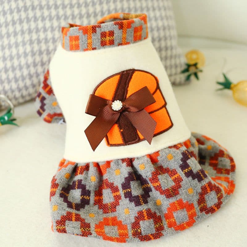 image-Elegant Dress Beautiful Princess Dress for Pets Party Wear