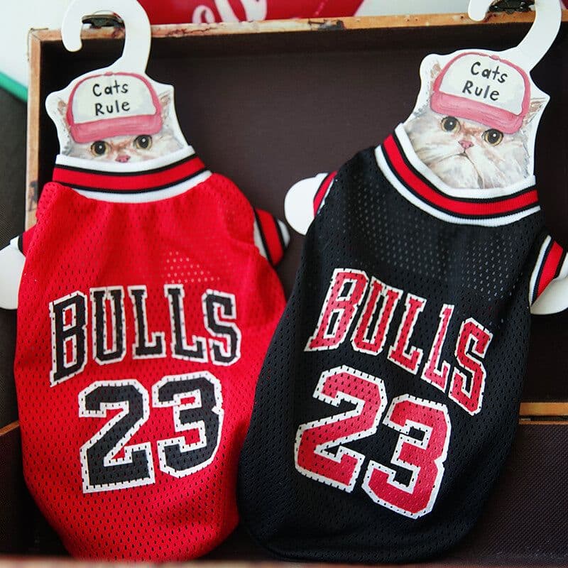 image-Halloween Pet Cosplay Costume Cat & Dog Outfits- Basketball LOVE