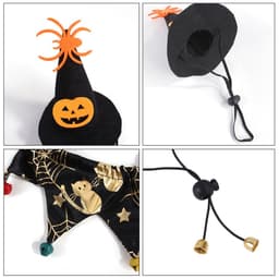 image-Halloween Pet Cosplay Costume Cat & Dog Apparel Outfits
