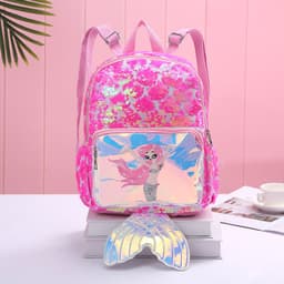 image-HOT SALE Own Design Mermaid Bag for Girl School