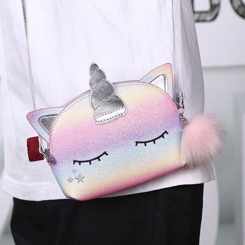image-HOT SALE Own Design Unicorn Bag for Girl School