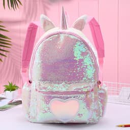 image-HOT SALE Own Design Unicorn Bag for Girl School