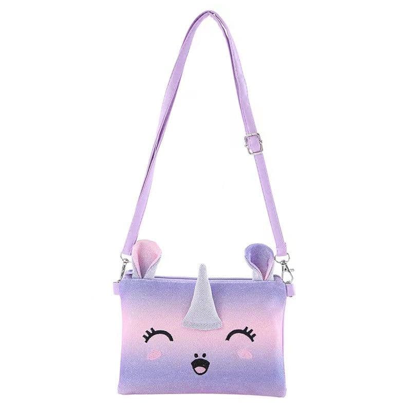 image-HOT SALE Own Design Unicorn Girls Bag - Cross Body Bag