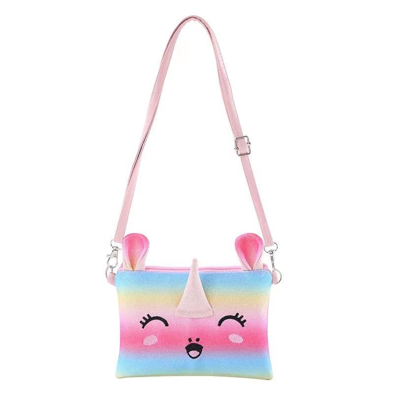 image-HOT SALE Own Design Unicorn Girls Bag - Cross Body Bag