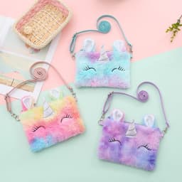 image-HOT SALE Own Design Unicorn Girls Bag - Cross Body Bag