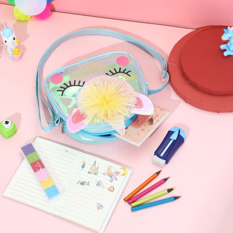 image-HOT SALE Own Design Unicorn Girls Bag - Cross Body Bag