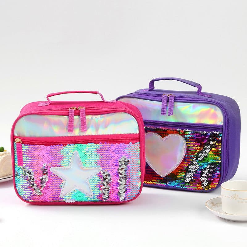 image-HOT SALE Own Design Unicorn Girls Bag-Lunch Box Bag