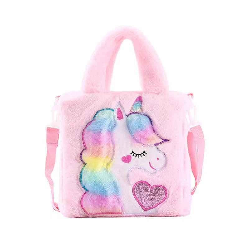 image-HOT SALE Own Design Unicorn Girls Bag-Handbag