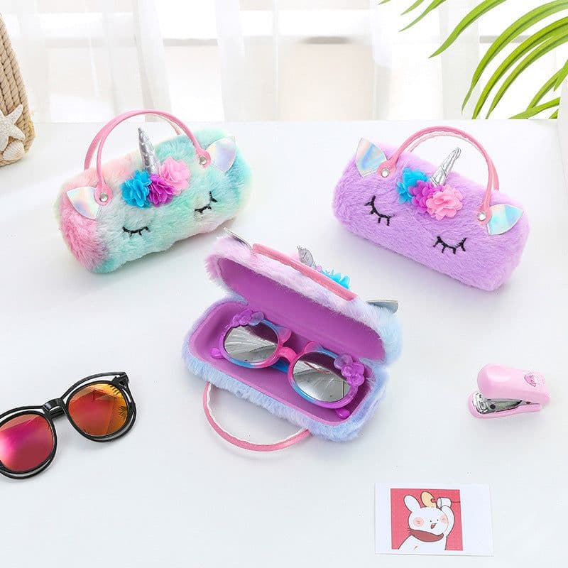 image-HOT SALE Own Design Unicorn Glasses bag Girls Bag