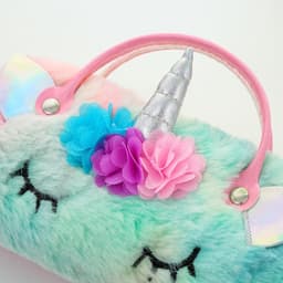 image-HOT SALE Own Design Unicorn Glasses bag Girls Bag