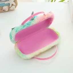 image-HOT SALE Own Design Unicorn Glasses bag Girls Bag