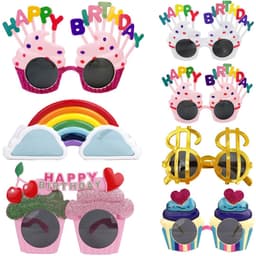 image-Happy Birthday Glasses Photo Booth Props For Birthday Party Kids Glasses Party Supplies Party Favor Accessories