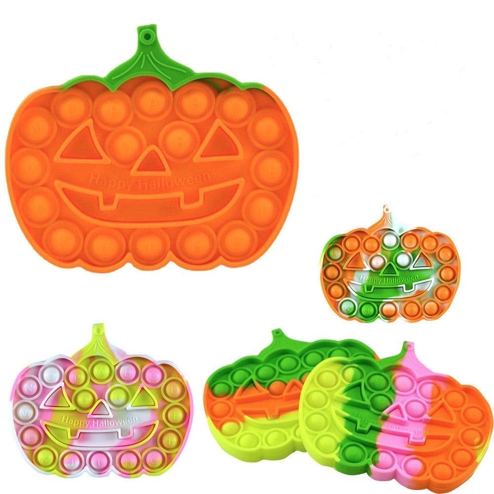 image-Jumbo Push Pop Fidget Sensory Toy- Halloween collection