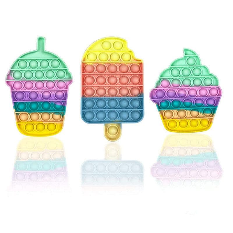 image-Jumbo Push Pop Fidget-Fidget Sensory Toy-Ice Cream collection