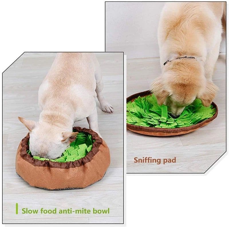 image-New Interactive Puzzle Toys Encourage Natural Foraging Skills Portable Nonslip Pet Snuffle Mat Slow Feeder Easy To Clean