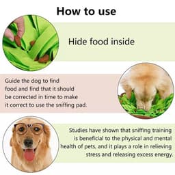 image-New Interactive Puzzle Toys Encourage Natural Foraging Skills Portable Nonslip Pet Snuffle Mat Slow Feeder Easy To Clean