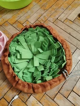 image-New Interactive Puzzle Toys Encourage Natural Foraging Skills Portable Nonslip Pet Snuffle Mat Slow Feeder Easy To Clean