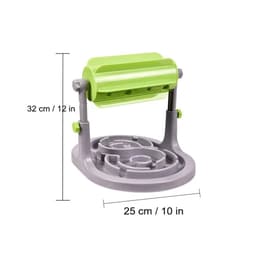 image-Interactive Pet Food Bowl Puppy Slow Feeder Puzzle Toy Feed For Dog Kitten Cat IQ Training Automatic Game Educational Adjustable