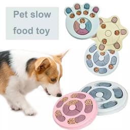 image-New Interactive Toy IQ Training Pets Slow Feeder Bowl Puzzle Eating Toys for Dogs and Cats
