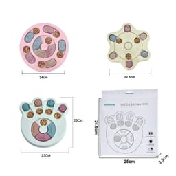 image-New Interactive Toy IQ Training Pets Slow Feeder Bowl Puzzle Eating Toys for Dogs and Cats
