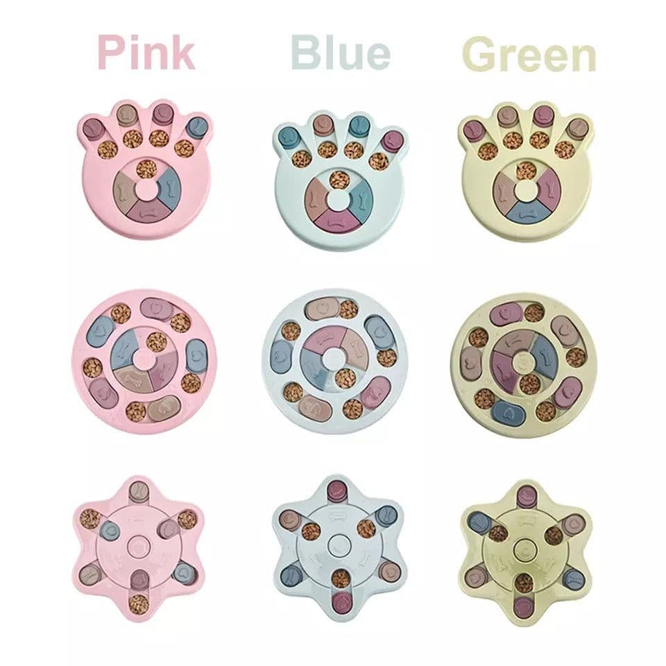 image-New Interactive Toy IQ Training Pets Slow Feeder Bowl Puzzle Eating Toys for Dogs and Cats