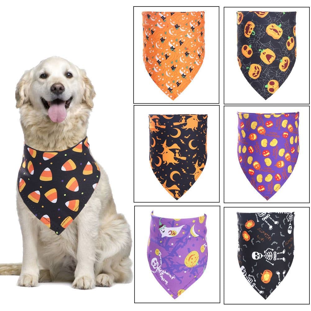 image-HOT SALES Halloween style bibs for pets