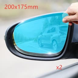 image-Rain proof film for automobile rearview mirror