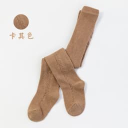 image-22 spring and autumn Spanish style thin hollow mesh infant leggings wheat ear transfer pantyhose