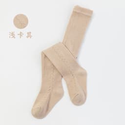 image-22 spring and autumn Spanish style thin hollow mesh infant leggings wheat ear transfer pantyhose