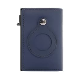 image-Amazon anti-theft swiping card holder multifunctional business men's leather wallet location tracker airtag card holder