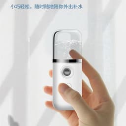 image-Handheld Moisturizer Atomization Humidification Sprayer Milk Beauty Alcohol Disinfection USB Source Manufacturers Cross-border Supply