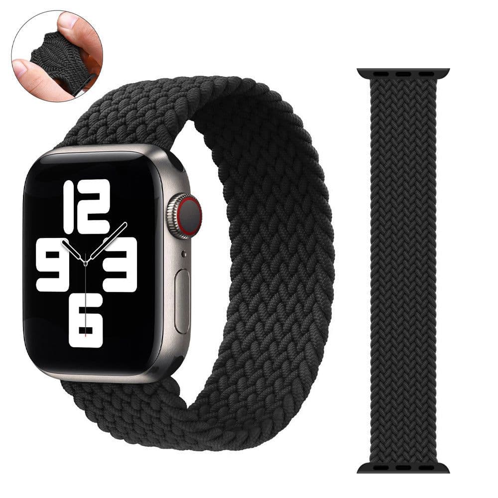 image-Strap For Apple watch band 44mm 40mm 38mm 42mm Nylon watchband bracelet correa pulseira iWatch serie 3 4 5 SE 6 7 45mm 41mm Band