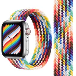 image-Strap For Apple watch band 44mm 40mm 38mm 42mm Nylon watchband bracelet correa pulseira iWatch serie 3 4 5 SE 6 7 45mm 41mm Band