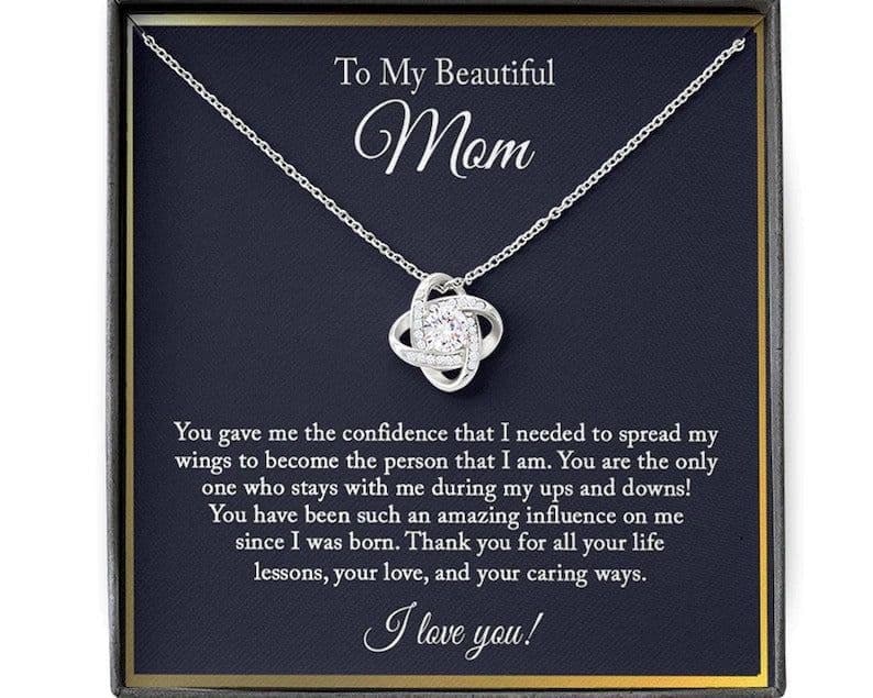 image-Amazon Manufacturer S925 Silver Eternal Heart Clover Necklace Pendant Cross-border Mother's Day Valentine's Day Pendant
