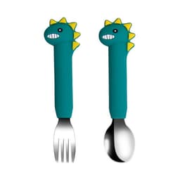image-Baby Apple Dinosaur Silicone Dinner Plate Integrated Compartment Dinner Plate Children's Cute Cartoon Silicone Tableware Manufacturer