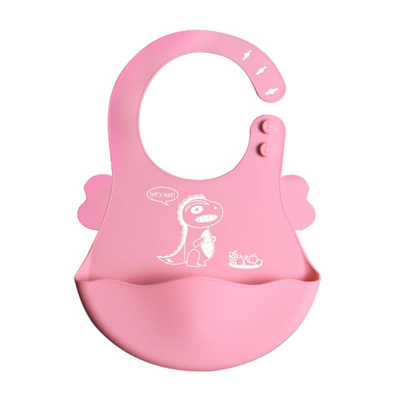 image-Baby Apple Dinosaur Silicone Dinner Plate Integrated Compartment Dinner Plate Children's Cute Cartoon Silicone Tableware Manufacturer