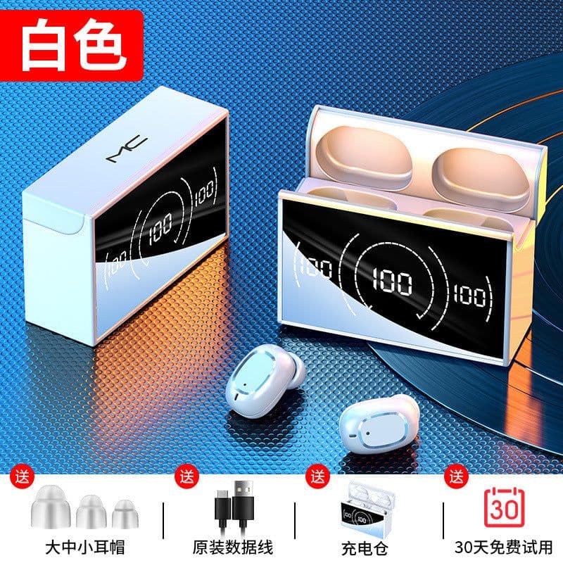 image-MC Maicong new tws bluetooth headset wireless binaural sports running in-ear earbuds mirror bluetooth headset