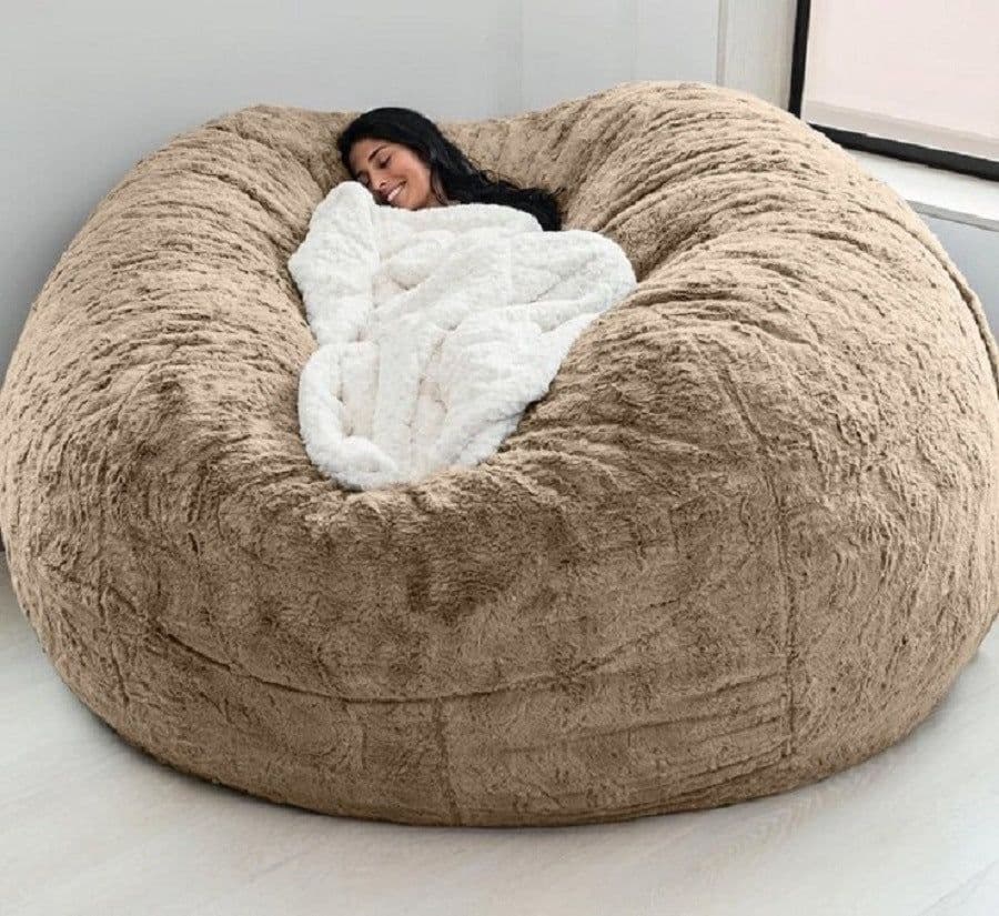 image-Lazy sofa bean bag chair foam furniture bean bag big sofa plush AliExpress one drop shipping