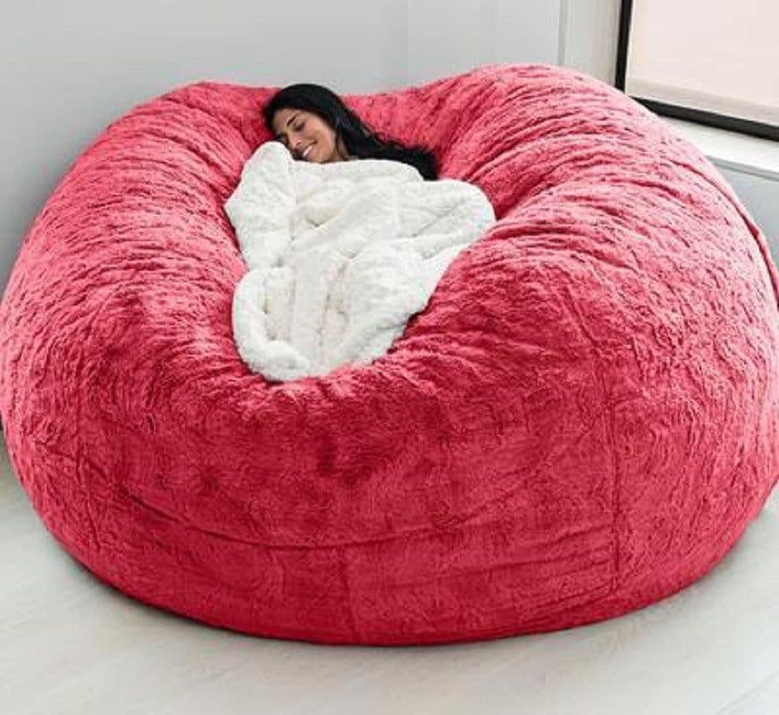 image-Lazy sofa bean bag chair foam furniture bean bag big sofa plush AliExpress one drop shipping