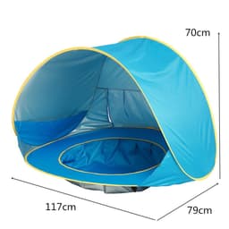 image-Children's Tent 117x79x70cm Foldable Beach Pool