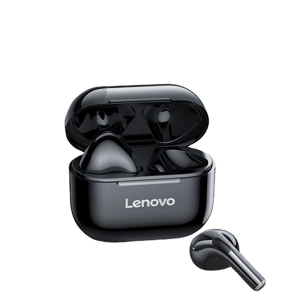 image-Lenovo lp40 semi-in-ear mini ultra-long standby call sports music TWS true wireless bluetooth headset cross-border