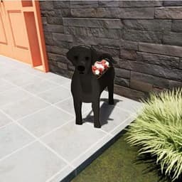 image-Cross-border independent station popular dog-planter pet dog flower pot potted garden home decoration ornaments